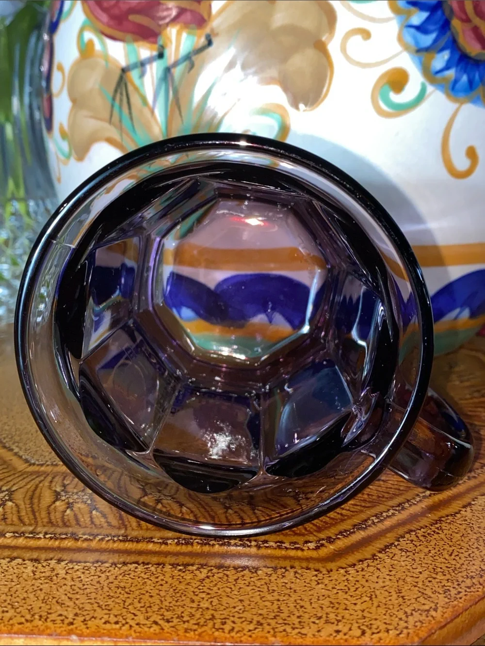 ACU Centennial Etched Glass Mug - Purple